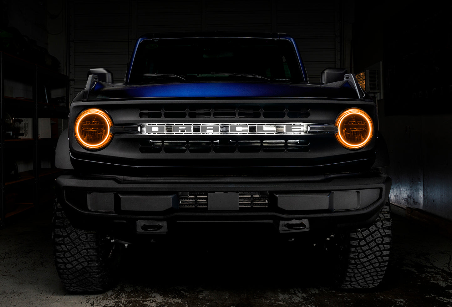 ORACLE Lighting 1470-504 Fits Ford Bronco LED Headlight Halo Halo Kit - Base Headlights