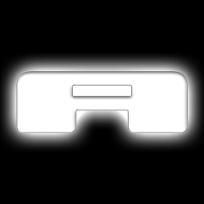 ORACLE Lighting 3140-A-001 Fits 2021-2023 Ford Bronco Universal Illuminated LED Letter Badges - Matte White Surface Finish - A
