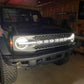 ORACLE Lighting 3140-R-001 Fits 2021-2023 Ford Bronco Universal Illuminated LED Letter Badges - Matte White Surface Finish - R