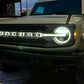 ORACLE Lighting 3140-S-001 Fits 2021-2023 Ford Bronco Universal Illuminated LED Letter Badges - Matte White Surface Finish - S