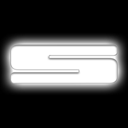 ORACLE Lighting 3140-S-001 Fits 2021-2023 Ford Bronco Universal Illuminated LED Letter Badges - Matte White Surface Finish - S