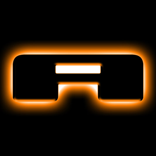 ORACLE Lighting 3141-A-005 Fits 2021-2023 Ford Bronco Universal Illuminated LED Letter Badges - Matte Black Surface Finish - A