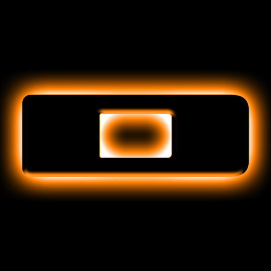 ORACLE Lighting 3141-D-005 Fits 2021-2023 Ford Bronco Universal Illuminated LED Letter Badges - Matte Black Surface Finish - D