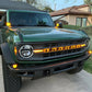 ORACLE Lighting 3141-E-005 Fits 2021-2023 Ford Bronco Universal Illuminated LED Letter Badges - Matte Black Surface Finish - E