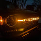 ORACLE Lighting 3141-F-005 Fits 2021-2023 Ford Bronco Universal Illuminated LED Letter Badges - Matte Black Surface Finish - F