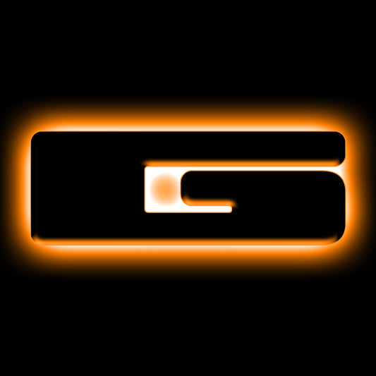 ORACLE Lighting 3141-G-005 Fits 2021-2023 Ford Bronco Universal Illuminated LED Letter Badges - Matte Black Surface Finish - G