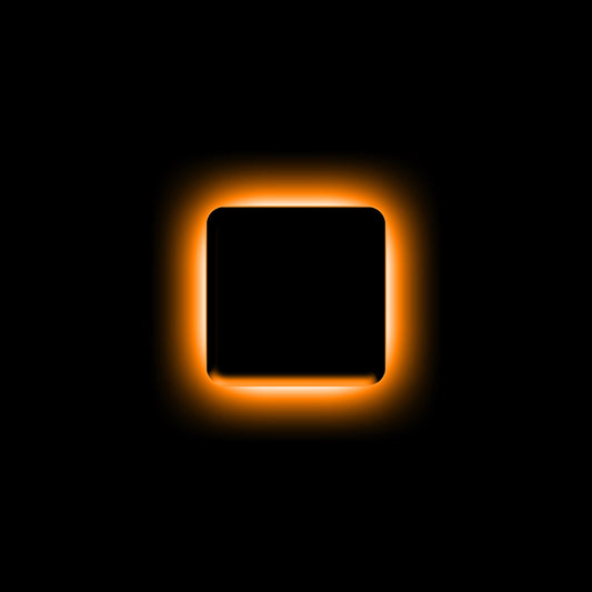 ORACLE Lighting 3141-I-005 Fits 2021-2023 Ford Bronco Universal Illuminated LED Letter Badges - Matte Black Surface Finish - I