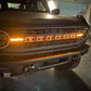 ORACLE Lighting 3141-J-005 Fits 2021-2023 Ford Bronco Universal Illuminated LED Letter Badges - Matte Black Surface Finish - J