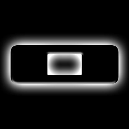ORACLE Lighting 3141-O-001 Fits 2021-2023 Ford Bronco Universal Illuminated LED Letter Badges - Matte Black Surface Finish - O