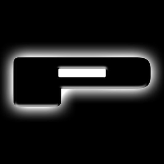 ORACLE Lighting 3141-P-001 Fits 2021-2023 Ford Bronco Universal Illuminated LED Letter Badges - Matte Black Surface Finish - P