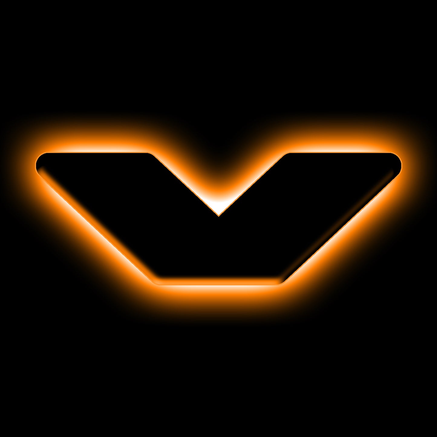 ORACLE Lighting 3141-V-005 Fits 2021-2023 Ford Bronco Universal Illuminated LED Letter Badges - Matte Black Surface Finish - V