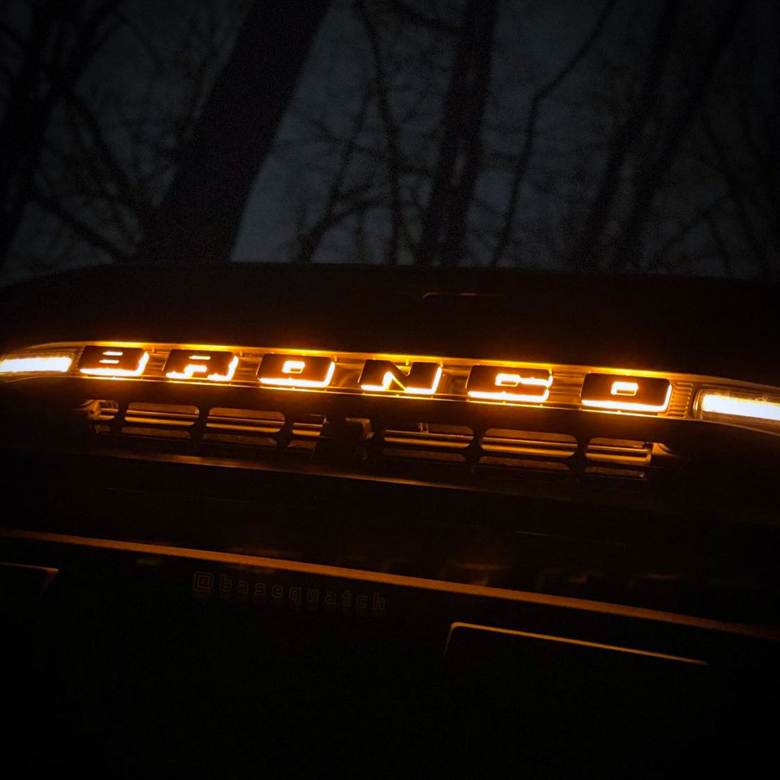 ORACLE Lighting 3141-Y-005 Fits 2021-2023 Ford Bronco Universal Illuminated LED Letter Badges - Matte Black Surface Finish - Y
