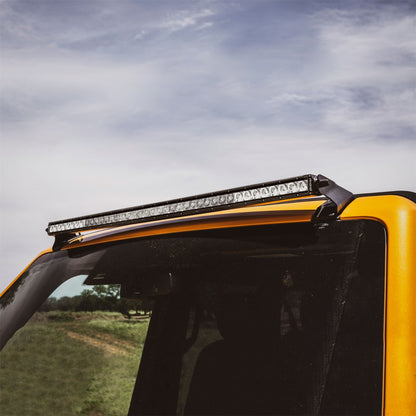 Rigid Industries 46724 2021-2023 Ford Bronco Roof Line Light Kit with a SR Spot/Flood Combo Bar Included