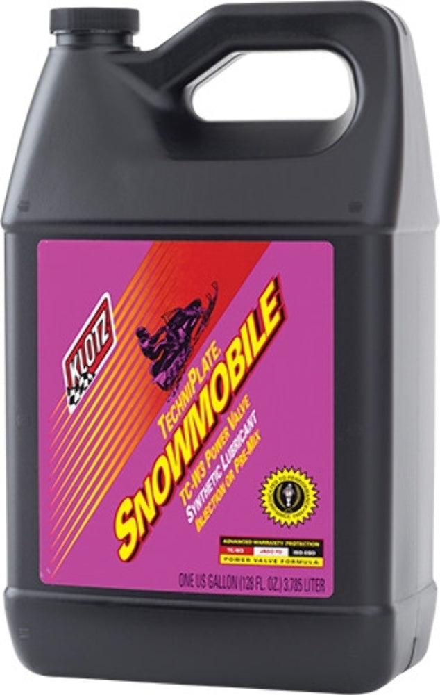 KLOTZ KL216 OIL Snowmobile TechniPlate Synthetic 2-Stroke Oil (2 Gallon Pack)