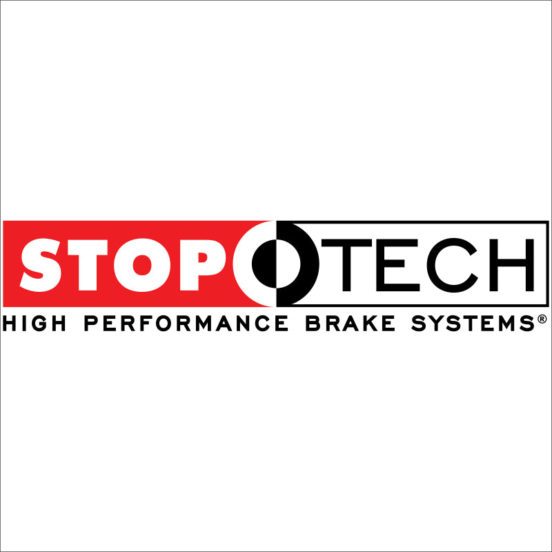 Stoptech 120.61123CRY Fits 2021-2023 Ford Bronco Sport Rear Premium High-Carbon CyroStop Rotor