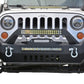 Jeep Jk Front Bumper W/Fog Lights Fs-17 07-18 Wrangler Jk Steel Mid Length