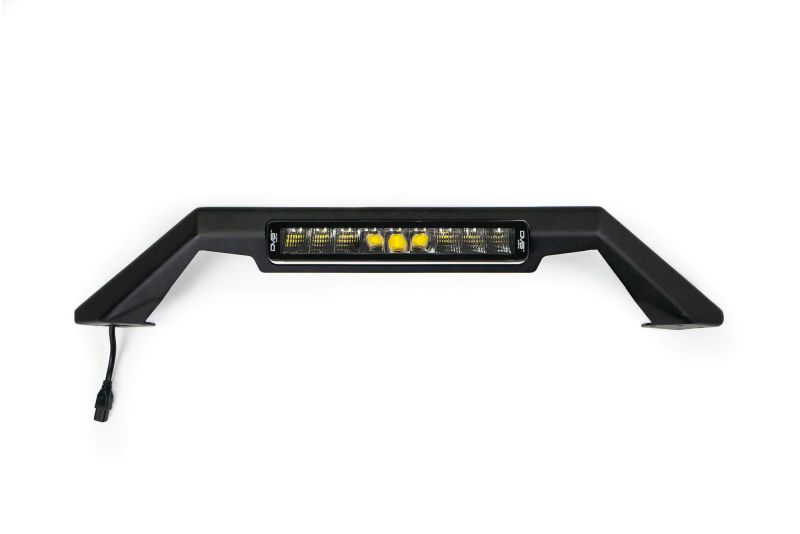 DV8 Offroad Bull Bar w/LED Light Bar Mount for MTO Bumpers Fits 2021-2023 Ford Bronco LBUN-01