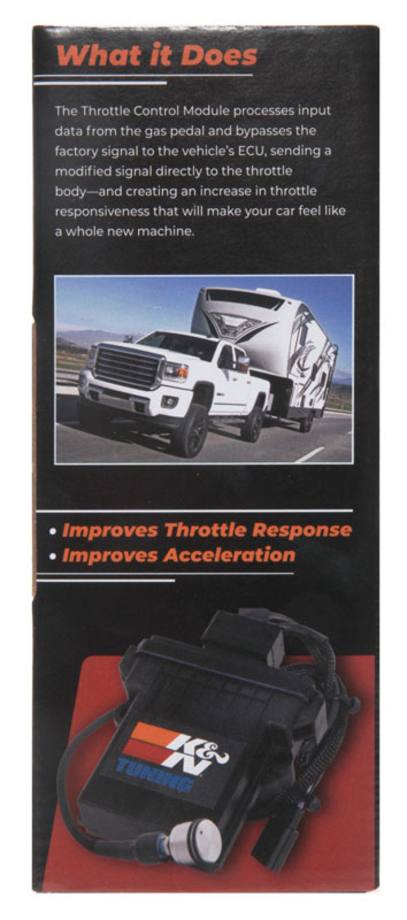 K&N Throttle Control Module For 2021-2023 Ford Bronco 2.3L L4 Gas 20-2599