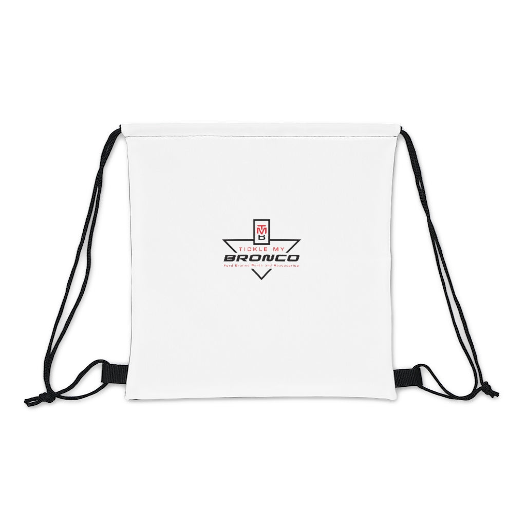 Tickle My Bronco Outdoor Drawstring Bag