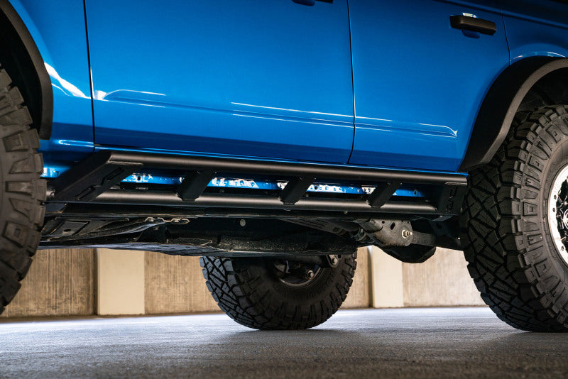 DV8 Offroad SRBR-01 Rock Sliders Fit 2021-2023 Ford Bronco 4-Door