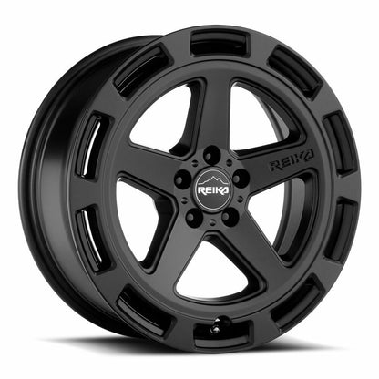 Reika Wheel 17X8 5X108 +20 HB 63.4 Teton Satin Black for 2021-2024 Ford Bronco Sport