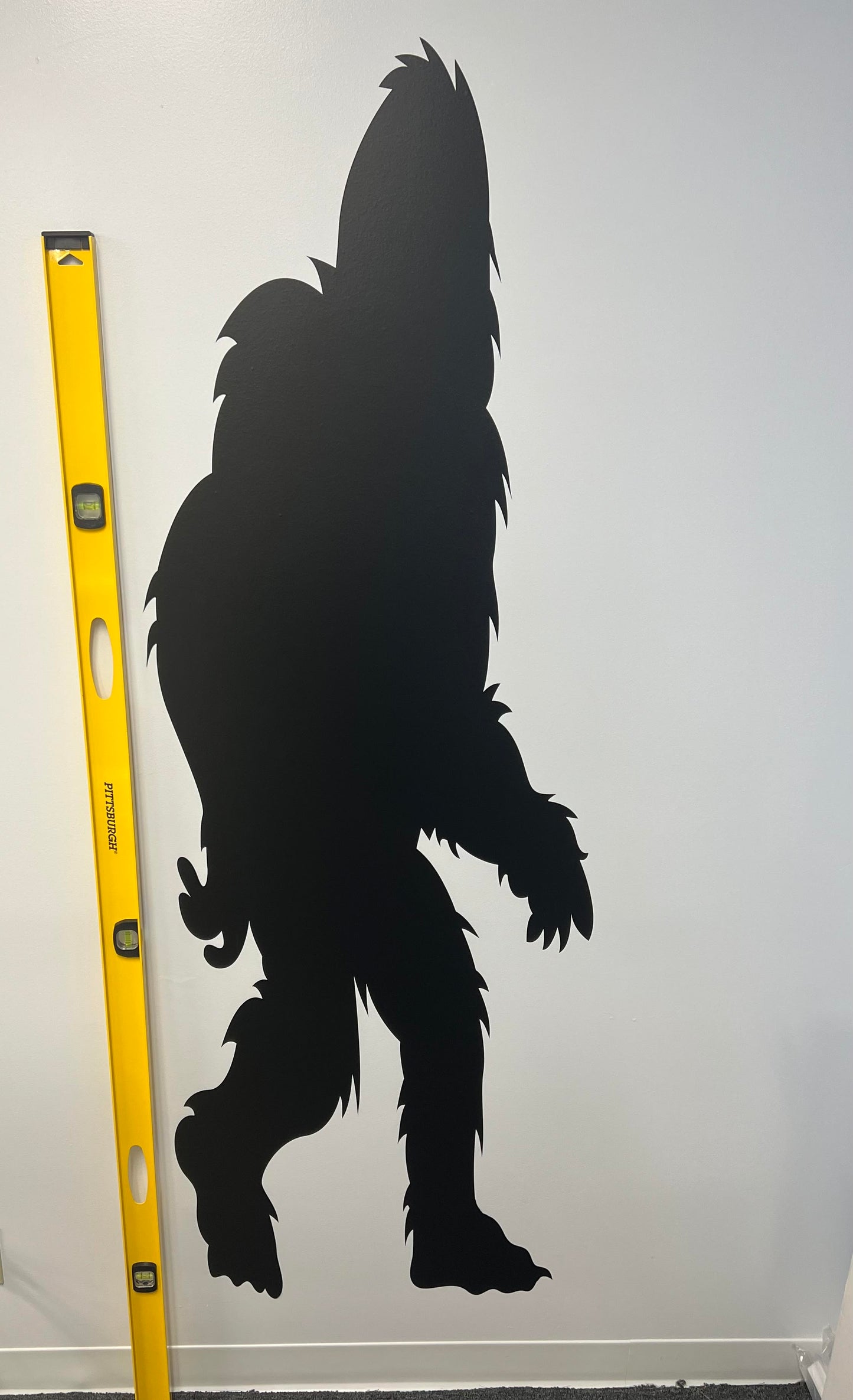 Life Sized Sasquatch Wall Decal