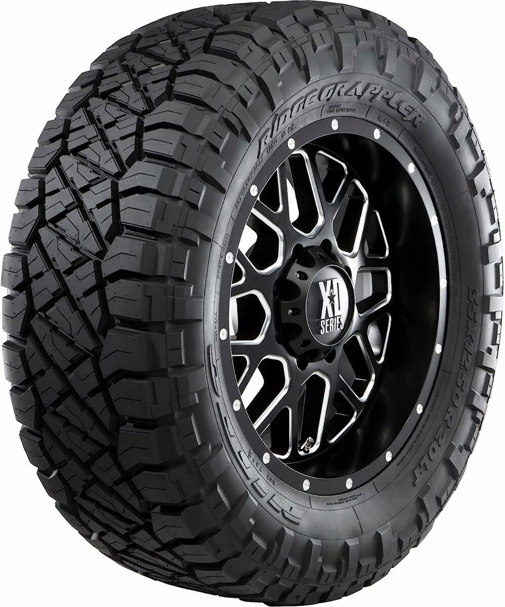 NITTO 35X12.50R18LT 128Q F/12 Ridge Grappler Tire for Ford Bronco